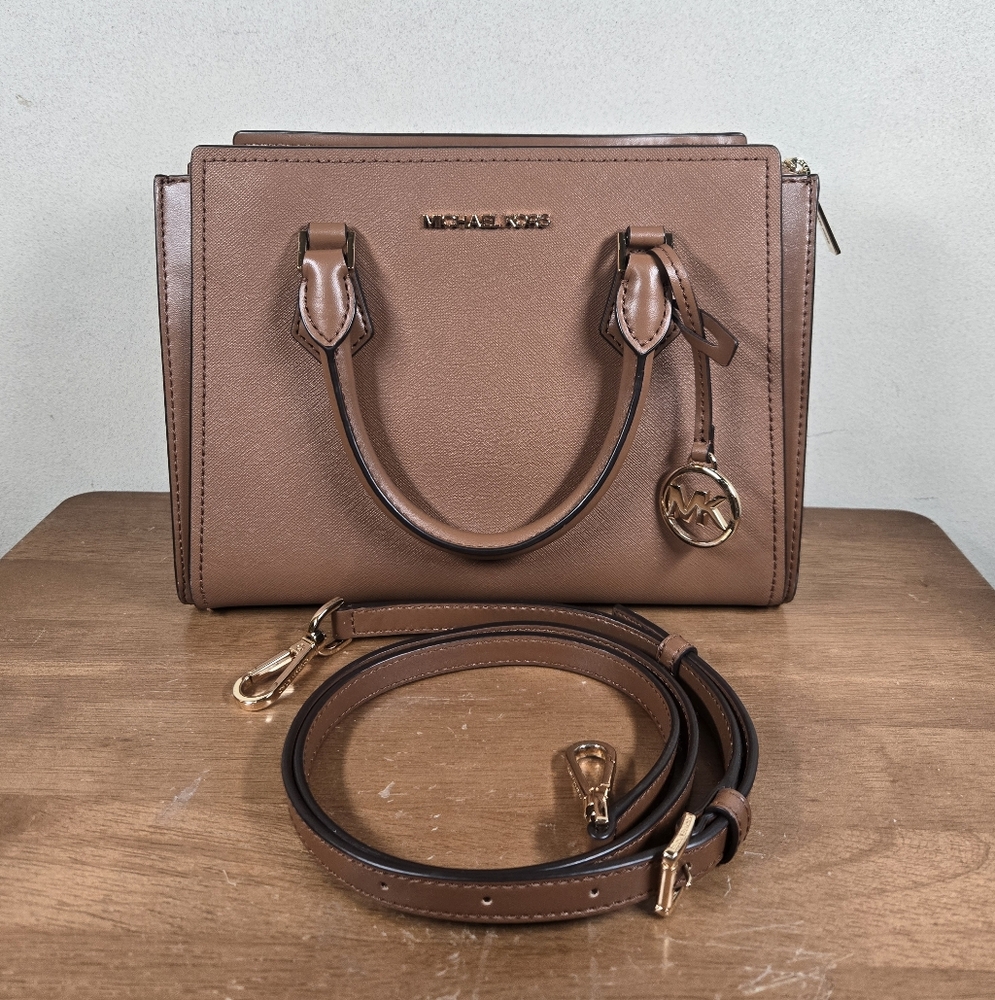 Michael Kors Tan Crossbody Bag